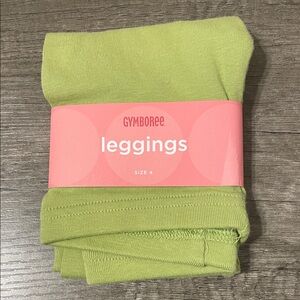 Gymboree Lime Green Leggings 4